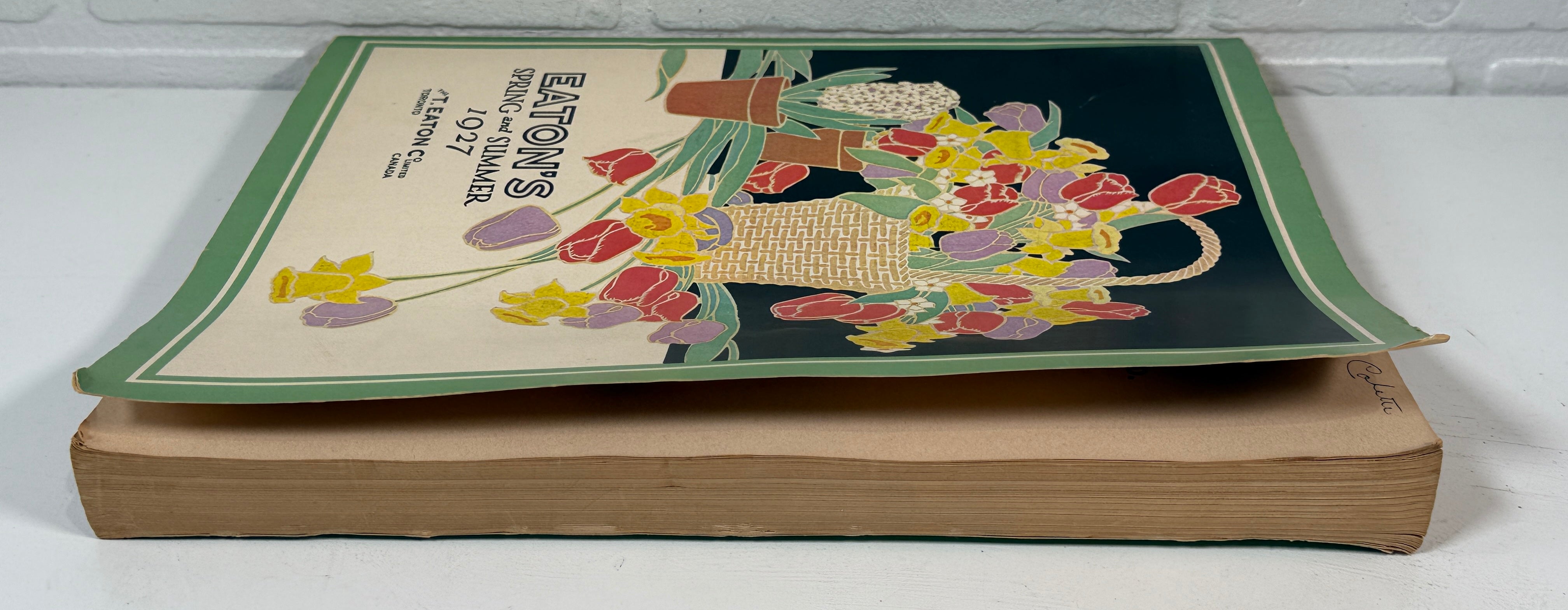 Catalogue Eaton printemps-été 1927 – Réimpression Musson