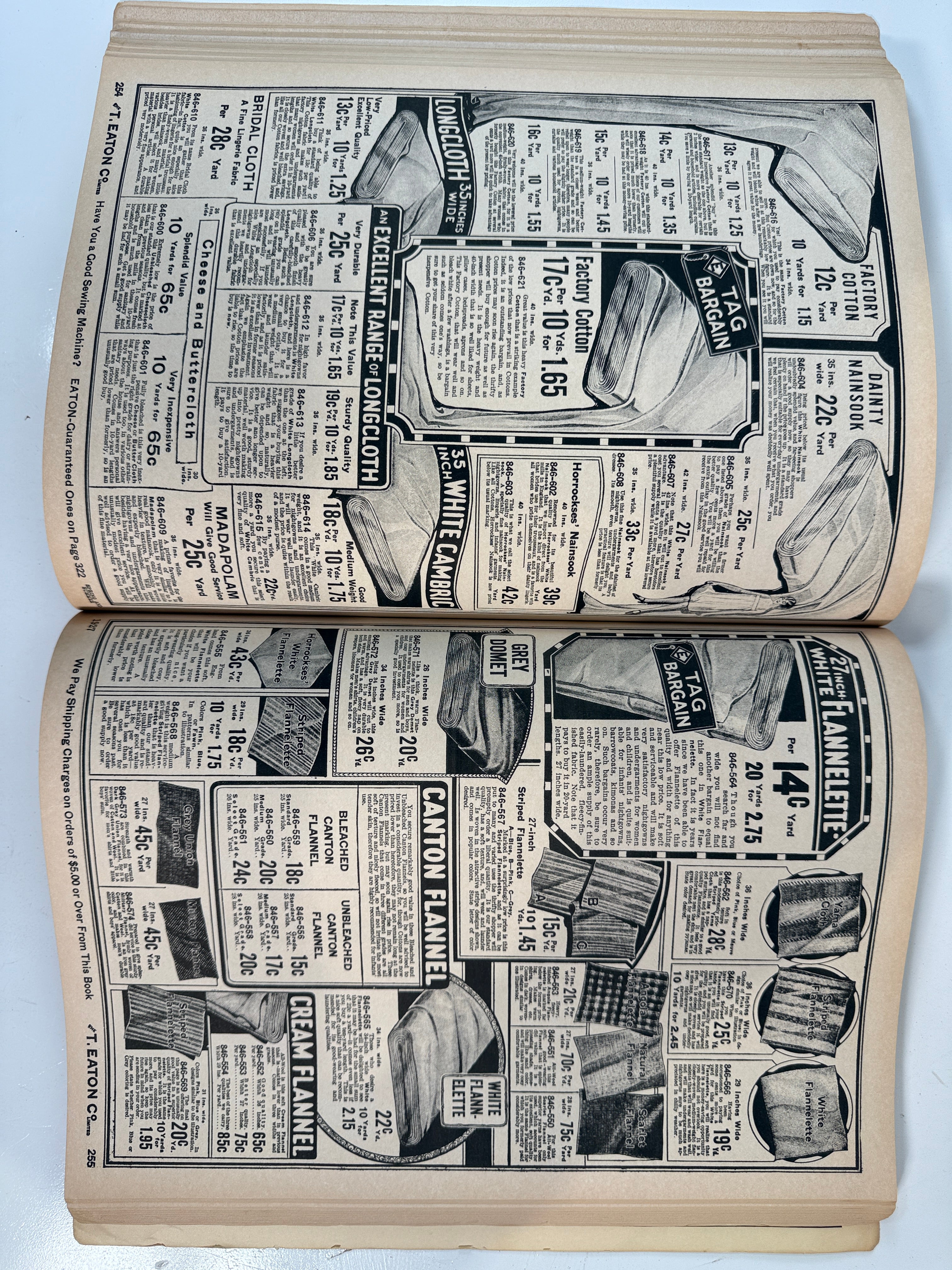 Catalogue Eaton printemps-été 1927 – Réimpression Musson