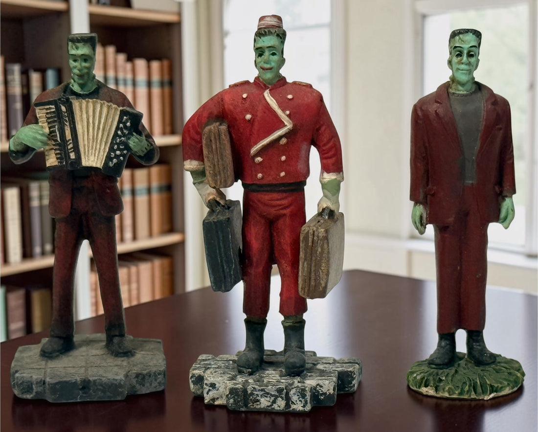 Figurines Hawthorne Village Munsters & Monsters – Lot de 8
