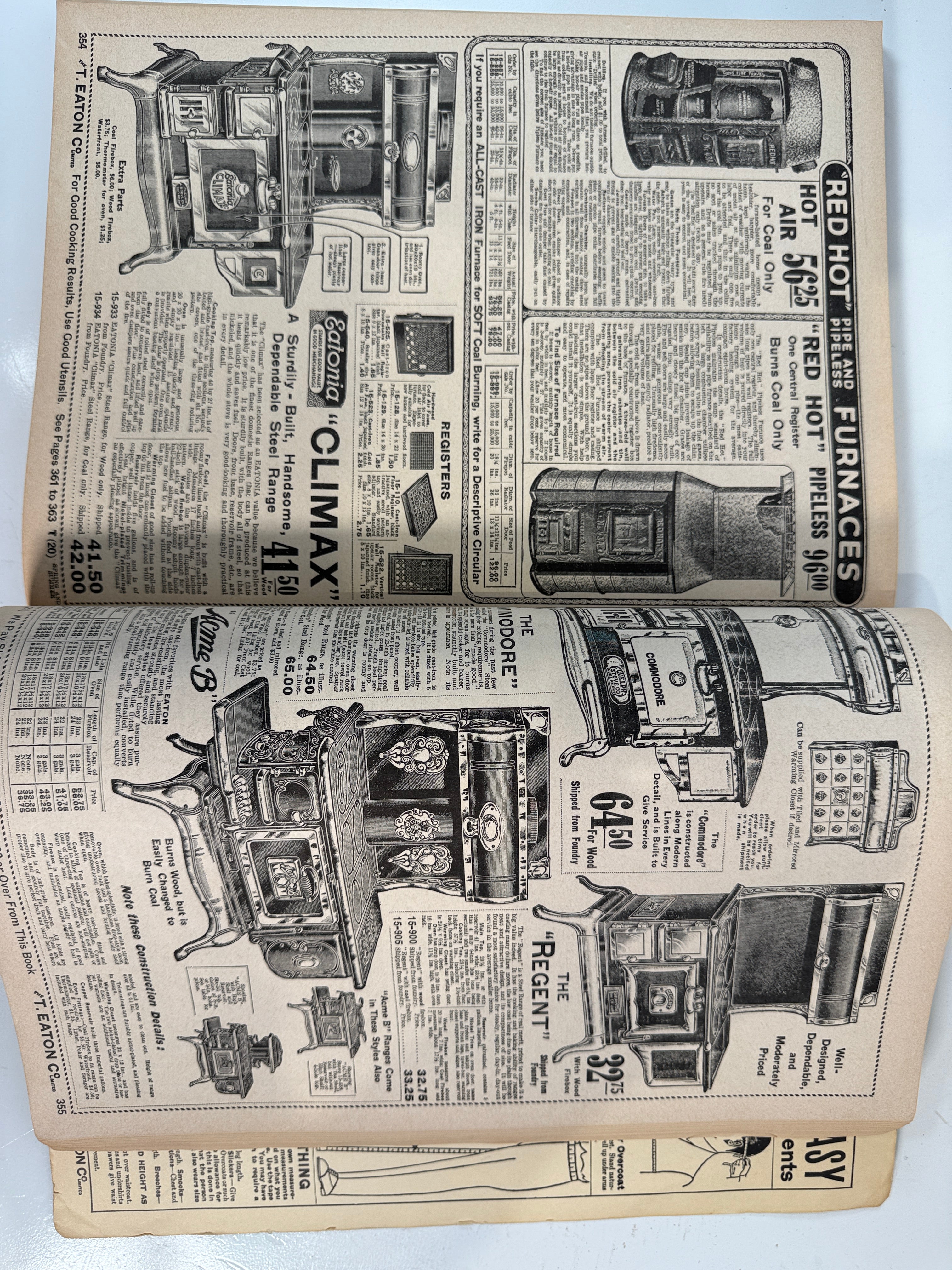 Catalogue Eaton printemps-été 1927 – Réimpression Musson