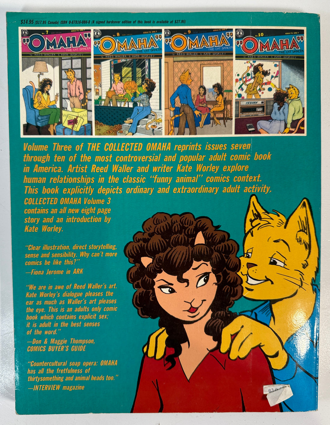 Omaha le chat danseur Vol. 3 – Kitchen Sink Press (1990)