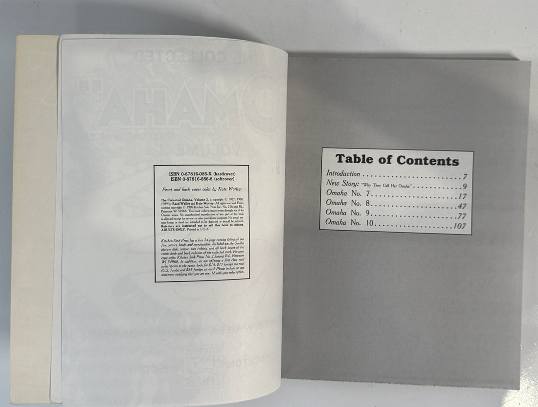 Omaha le chat danseur Vol. 3 – Kitchen Sink Press (1990)