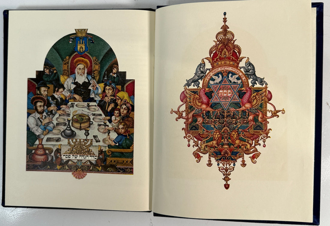 🕍La Haggadah – Illumination d'Arthur Szyk (Édition Velvet 1965)