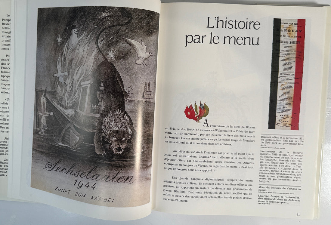 Livre d'histoire à couverture rigide – Illustré de 1751 à nos jours (français)