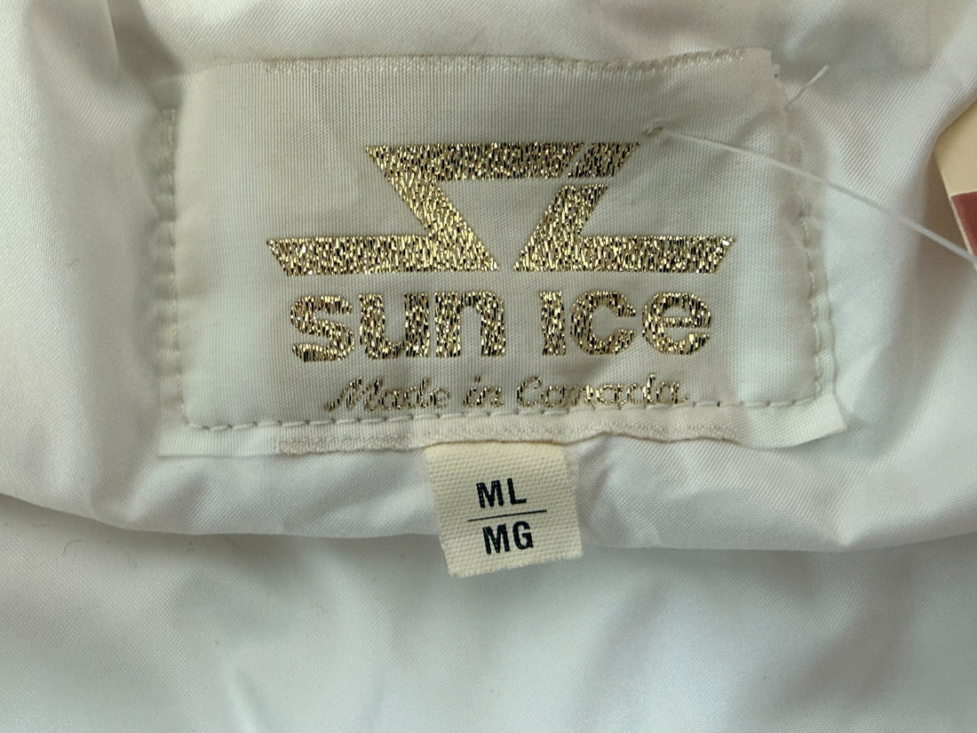 Vintage ,1988 Sun Ice ,Canada Olympic, Petro-Canada Ski Suit, Size ML.