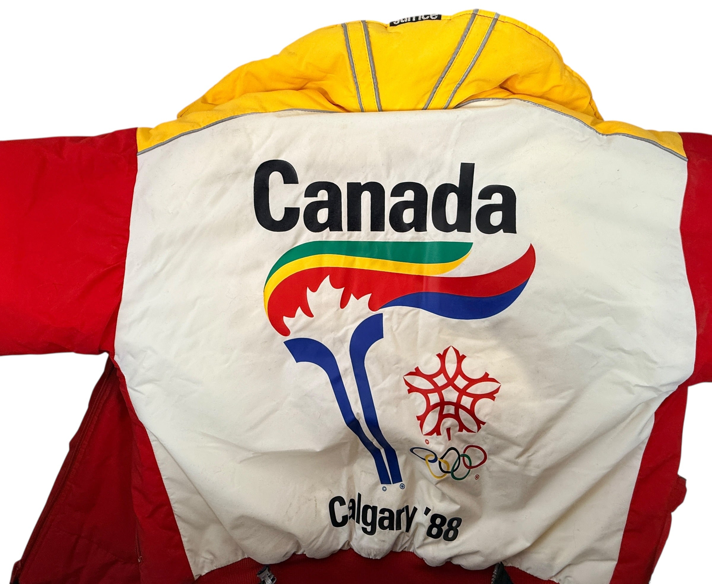 Vintage ,1988 Sun Ice ,Canada Olympic, Petro-Canada Ski Suit, Size ML.