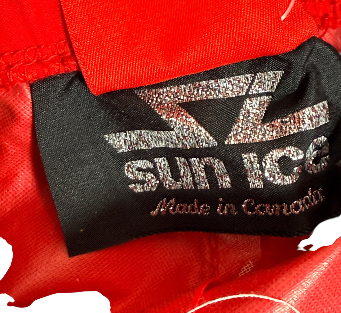Vintage ,1988 Sun Ice ,Canada Olympic, Petro-Canada Ski Suit, Size ML.