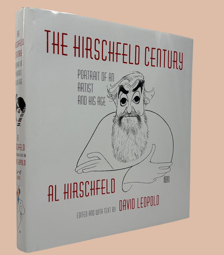 Definitive Hirschfeld retrospective with 360+ illustrations. First edition hardcover with dust jacket. Ideal for collectors, art lovers and Broadway fans.
