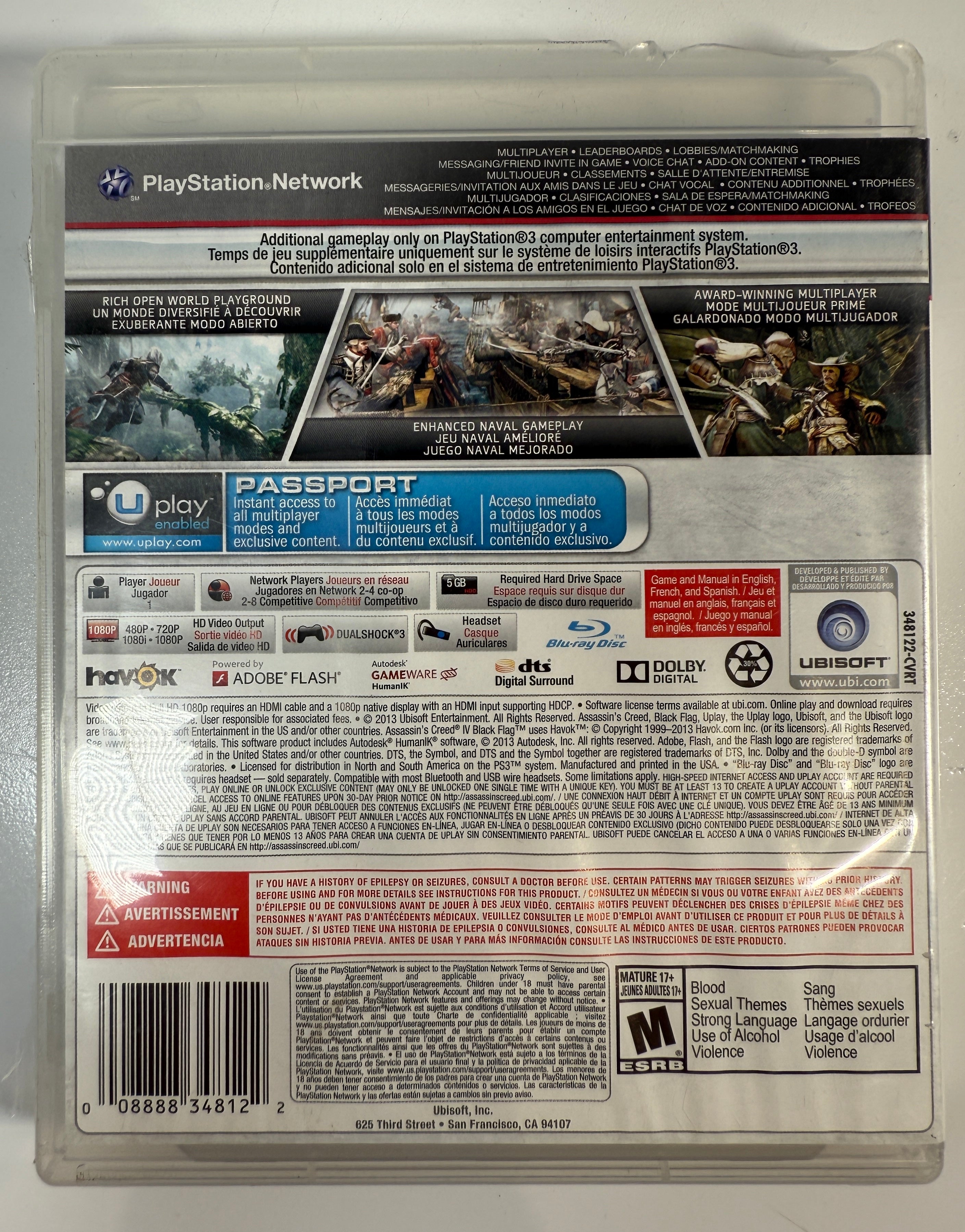 Assassin’s Creed IV: Black Flag – PS3 (Complete, Tested)
