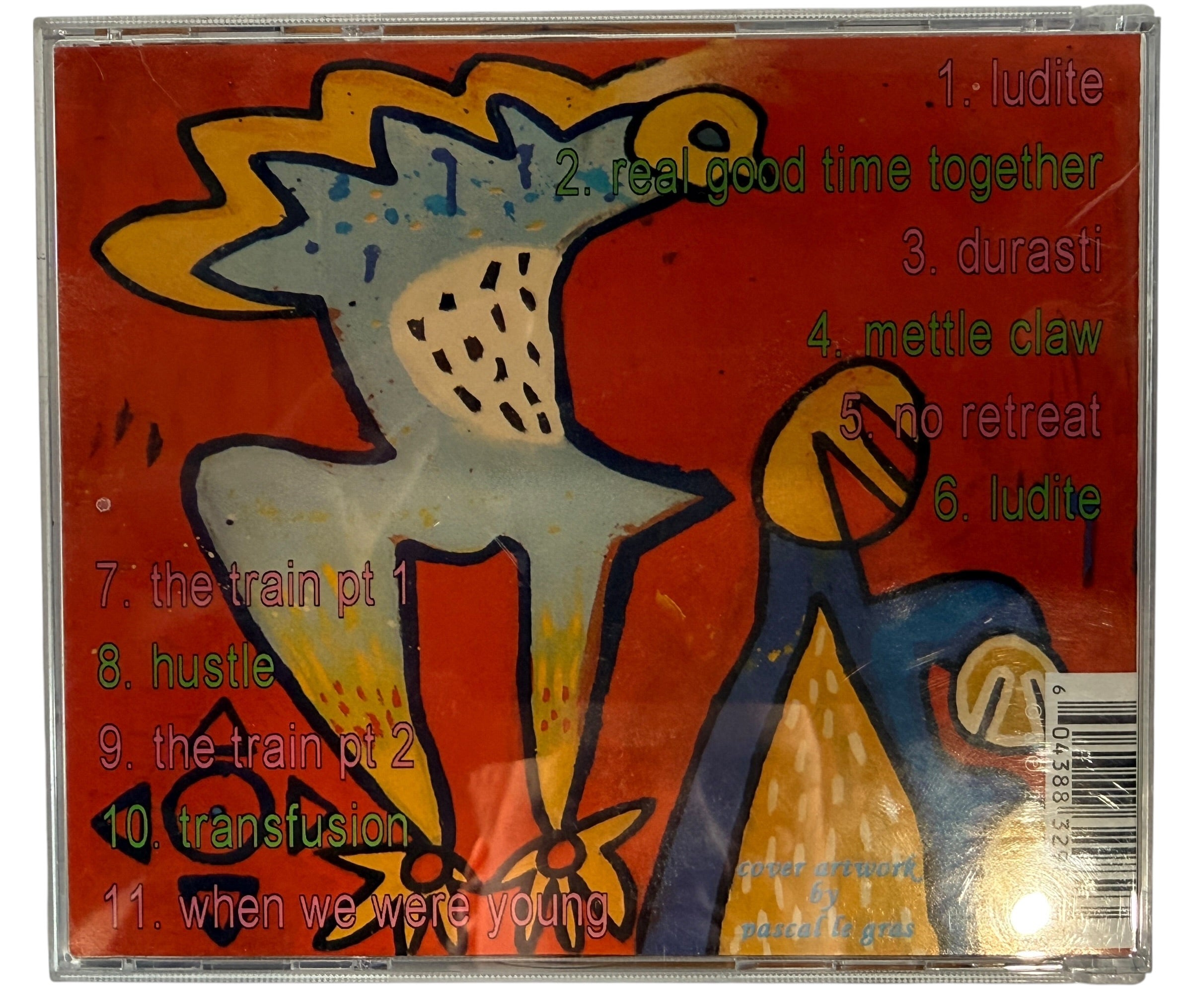 1998 experimental CD by Mark E. Smith of The Fall with Ed Blaney. Spoken word and avant-garde post-punk collaboration on Voiceprint.