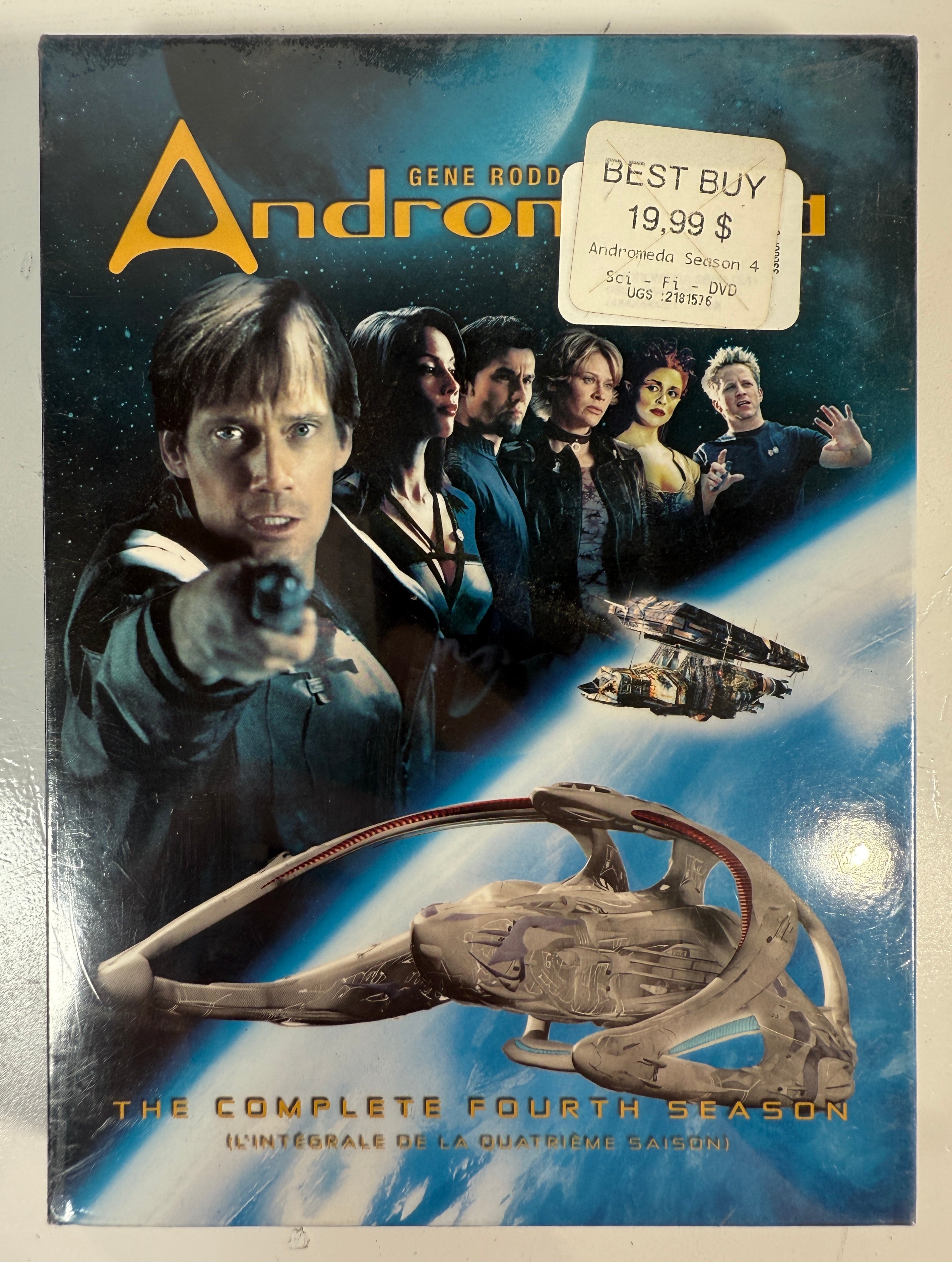 Andromeda Season 4 DVD Set – Sealed (2004, 6-Disc)