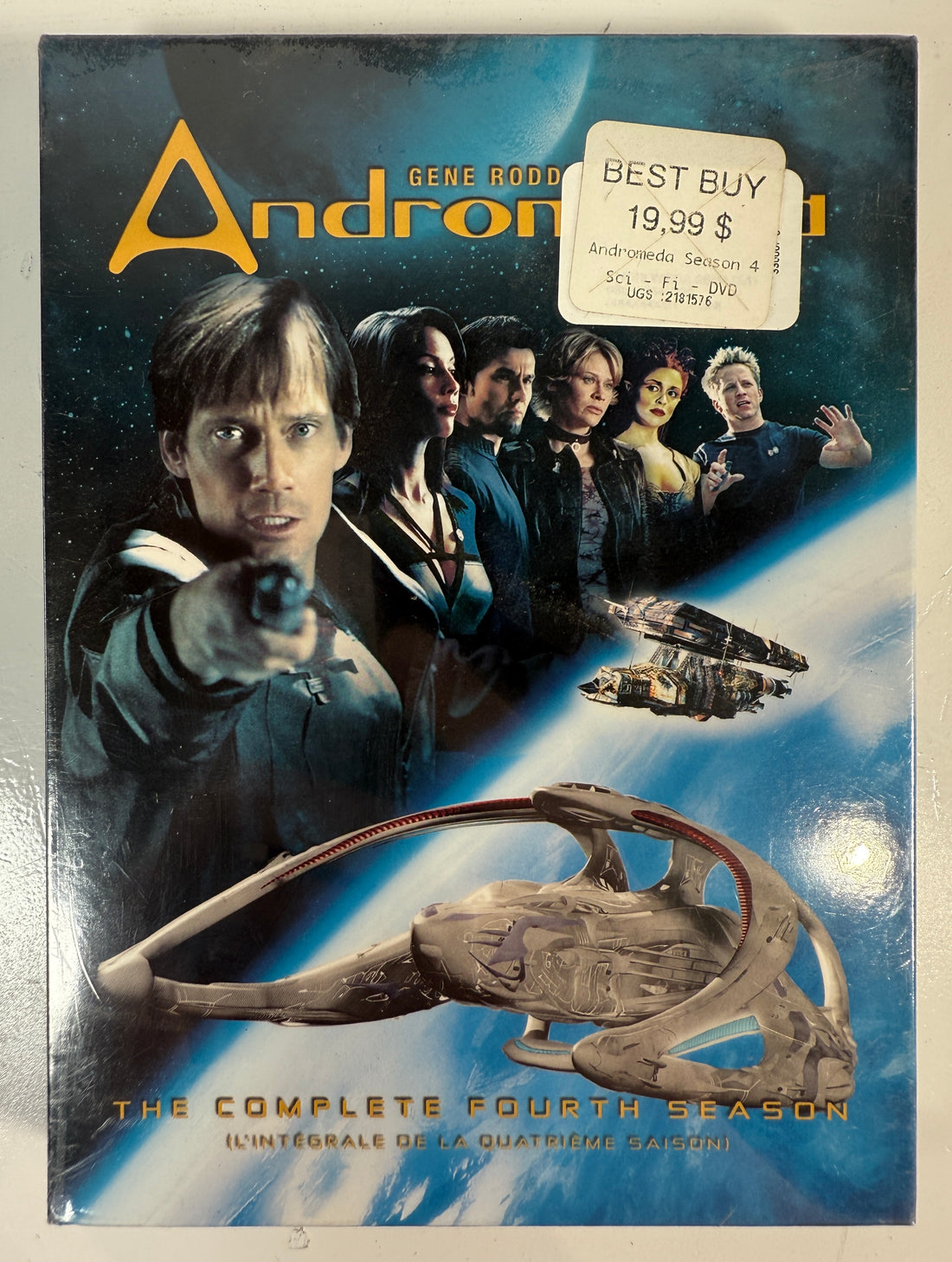 Andromeda Season 4 DVD Set – Sealed (2004, 6-Disc)