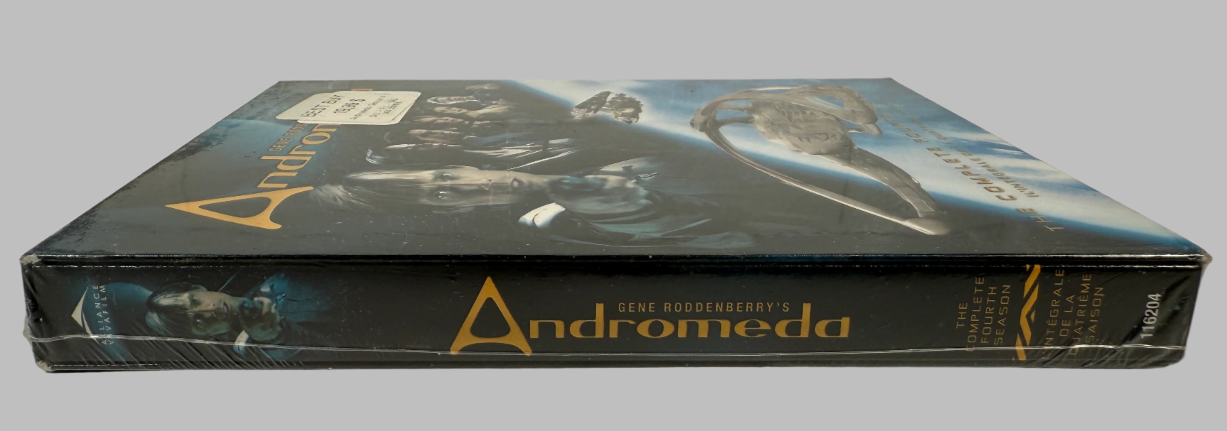 Andromeda Season 4 DVD Set – Sealed (2004, 6-Disc)