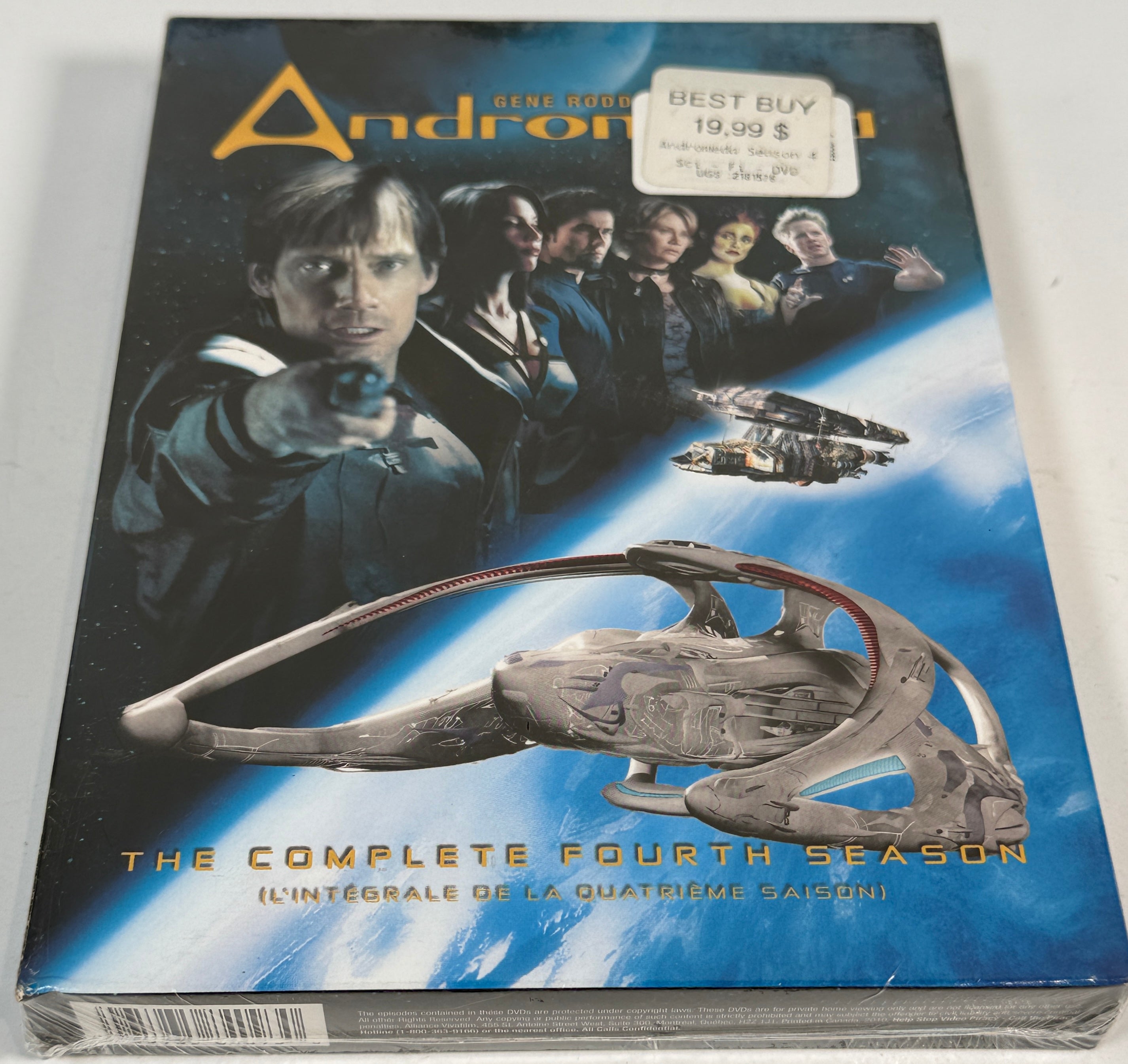Andromeda Season 4 DVD Set – Sealed (2004, 6-Disc)