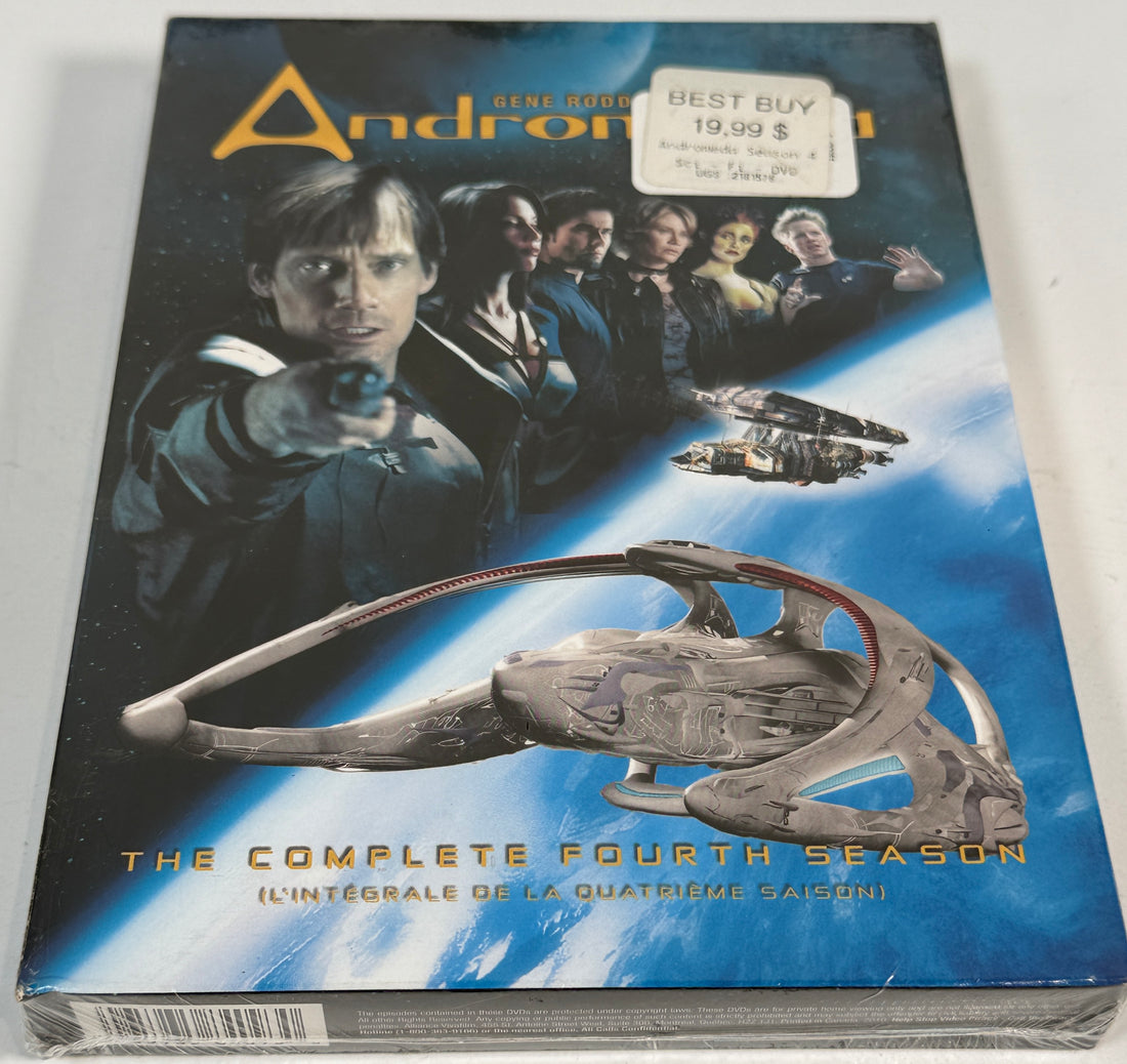 Andromeda Season 4 DVD Set – Sealed (2004, 6-Disc)