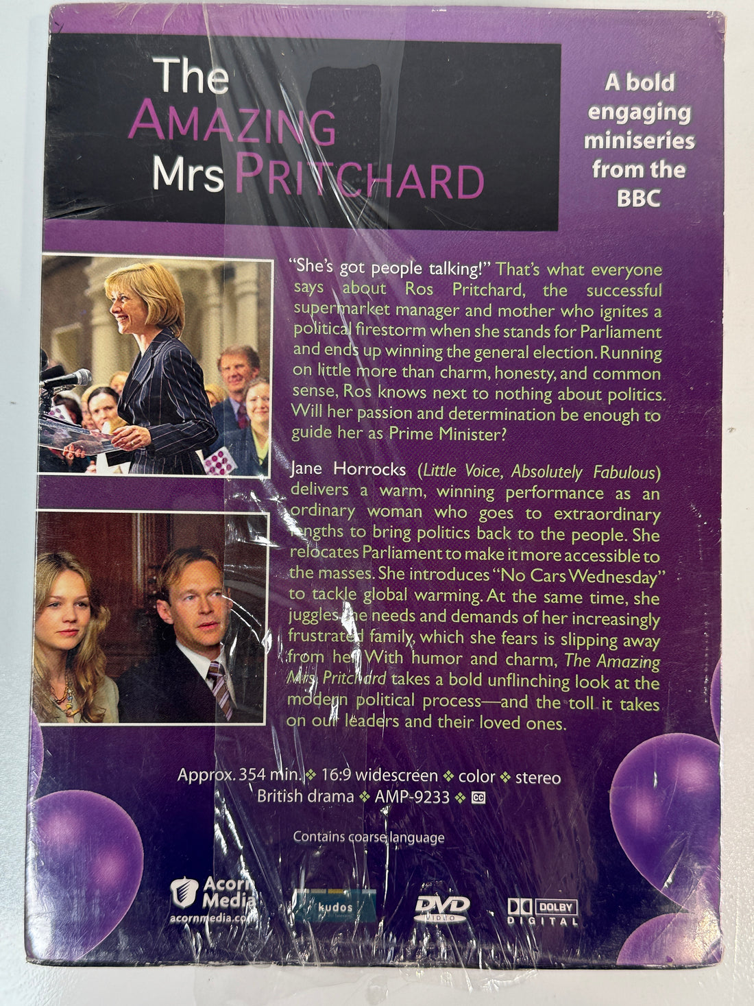 The Amazing Mrs Pritchard – Sealed 2-Volume BBC DVD Set
