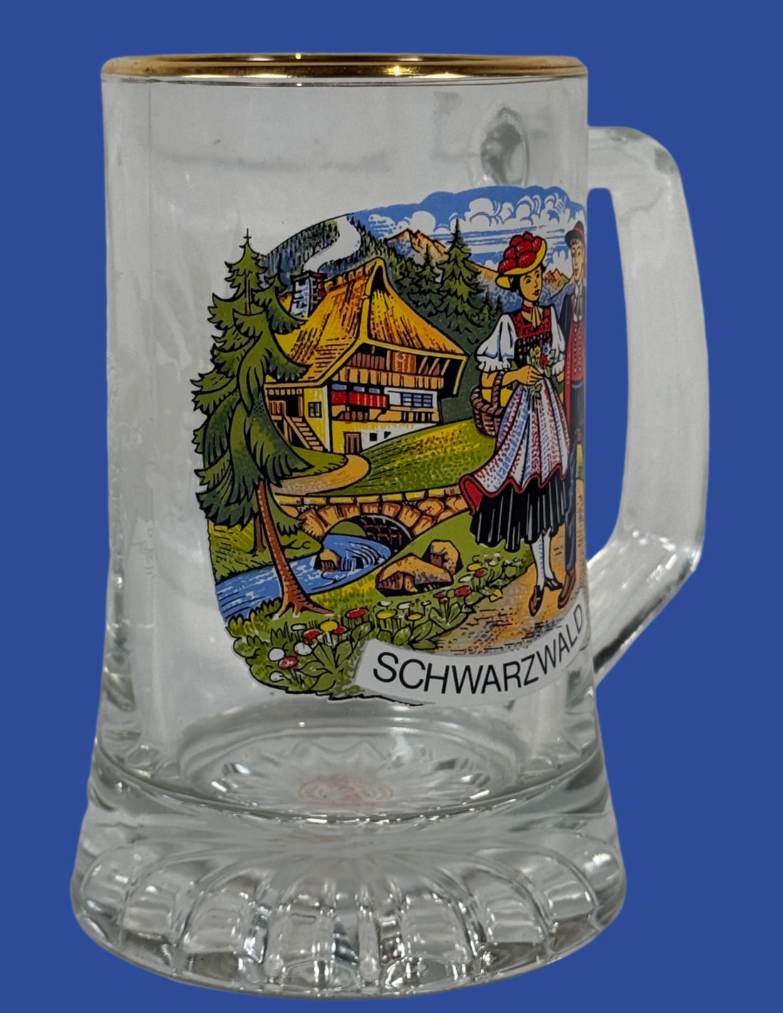 Vintage German Beer Stein – Schwarzwald Scene by Böckling