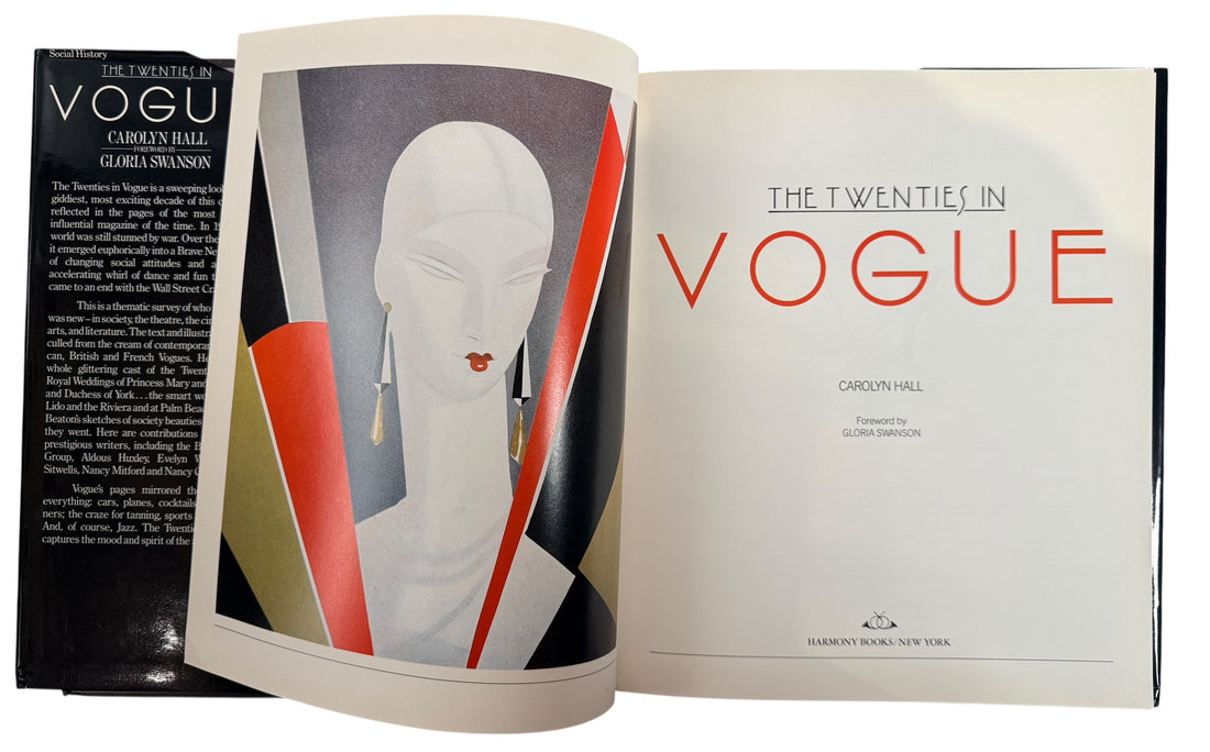 Livre d'histoire de la mode des années 1920 : Les années vingt en vogue (édition reliée)