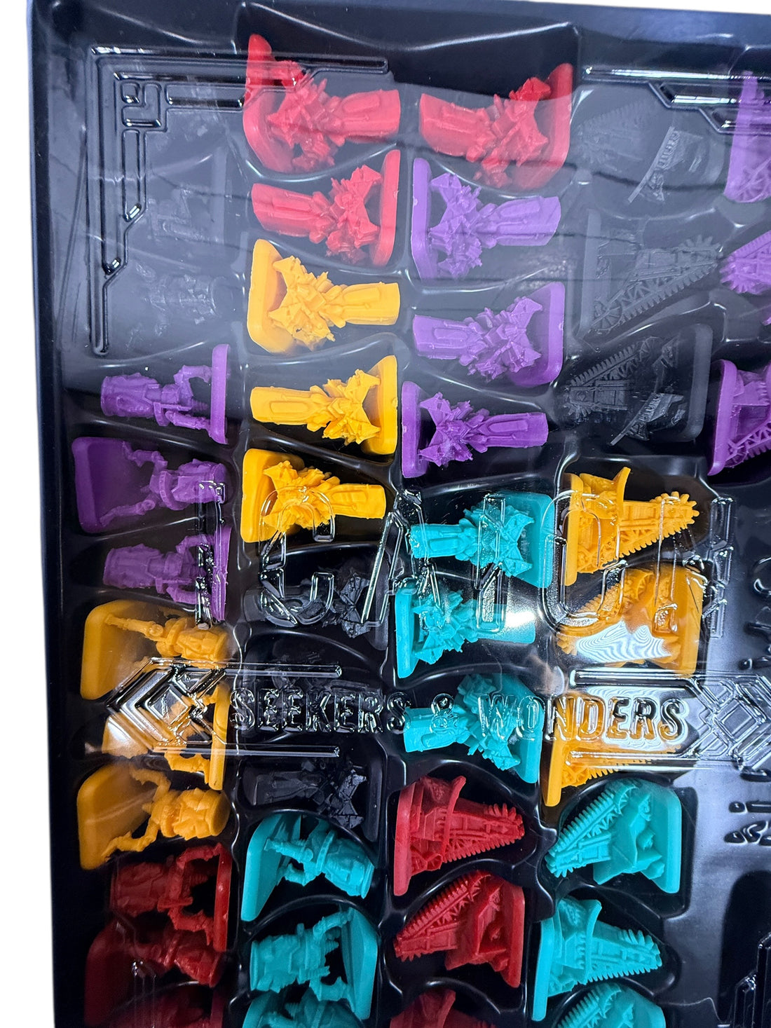 ICAION epic fantasy strategy board game by Tabula Games. Complete core set with miniatures and modular boards. Box wear discounted for value.