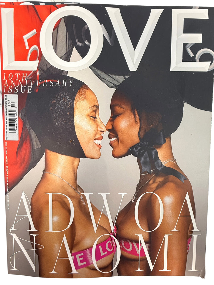 LOVE Magazine, Issue 20 2018, Naomi Campbell, Adwoa Aboah, 10th Anniversary RARE.