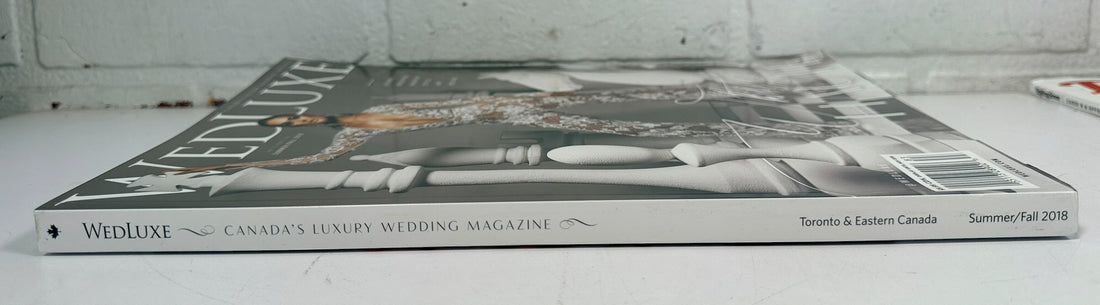 Shop WedLuxe Summer/Fall 2018 White Haute magazine, Toronto &amp; Eastern Canada edition, featuring luxury bridal fashion, wedding décor and design inspiration.