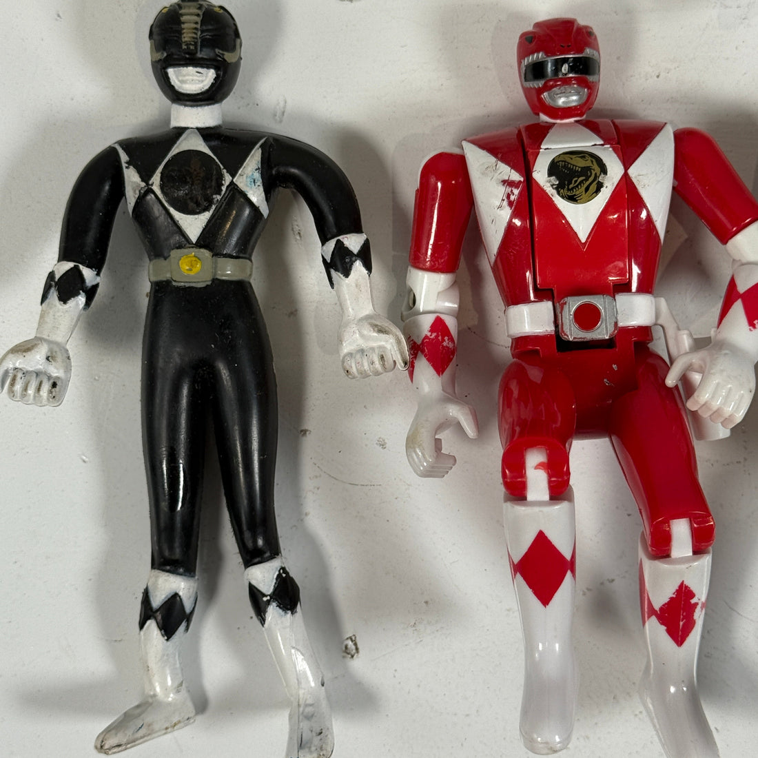 Figurines vintage Power Rangers Mighty Morphin – Lot de 5 (Bandai, 1993-1996)