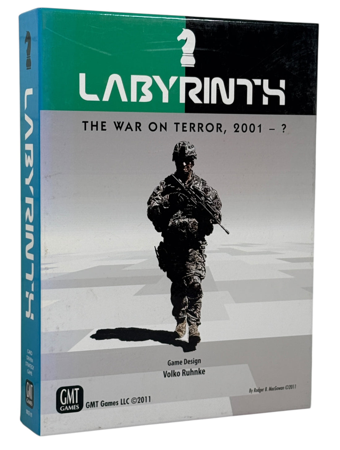 GMT Labyrinth The War on Terror 2nd Edition strategy board game. Complete, excellent condition, mounted map, solo or 2-player classic.