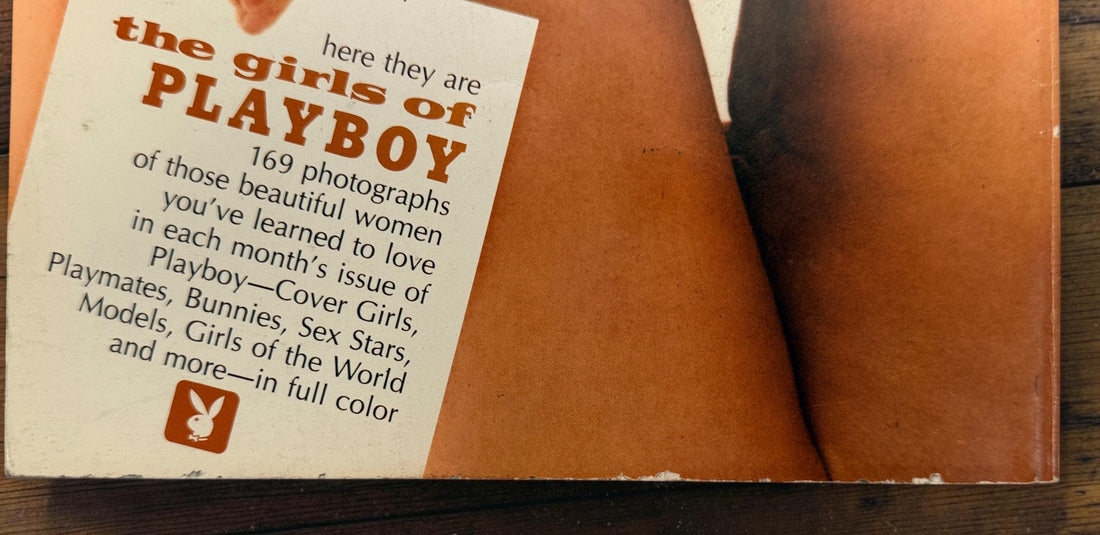 Vintage 1973 The Girls of Playboy Vol. 1 first edition featuring Barbi Benton. Original Playboy Press photography book with 169 photographs.