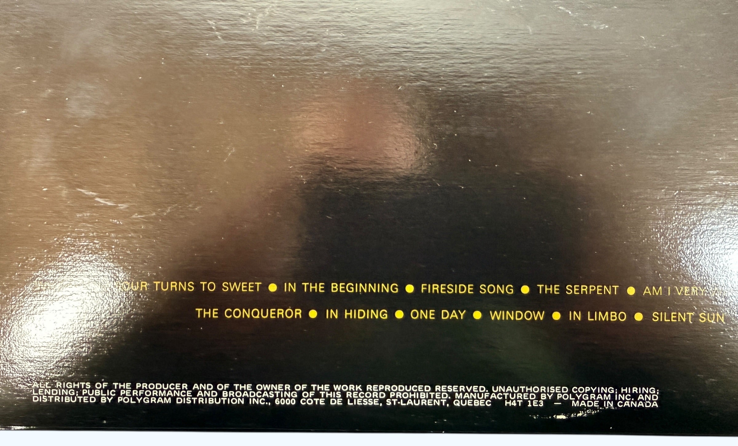 Genesis debut LP From Genesis to Revelation, 1969 Canadian London stereo pressing. Classic early prog rock album, VG vinyl and sleeve condition.