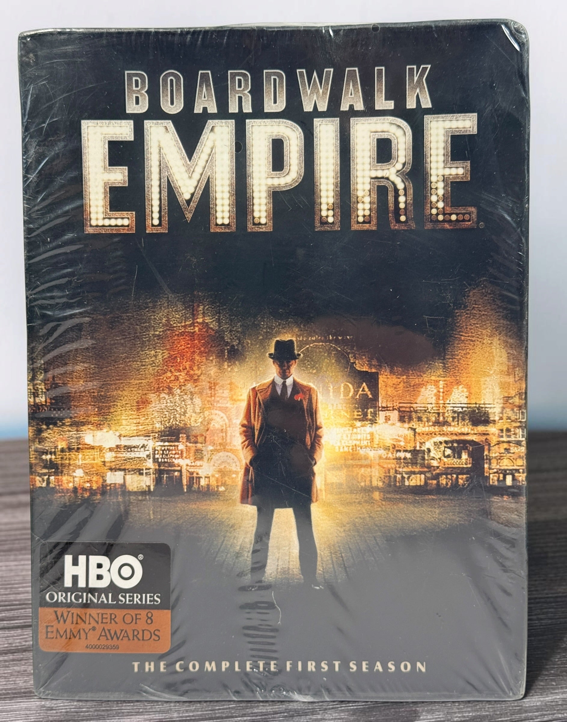 Factory-sealed Boardwalk Empire Seasons 1–3 HBO DVD box sets starring Steve Buscemi. Original Region 1 releases, three complete seasons.