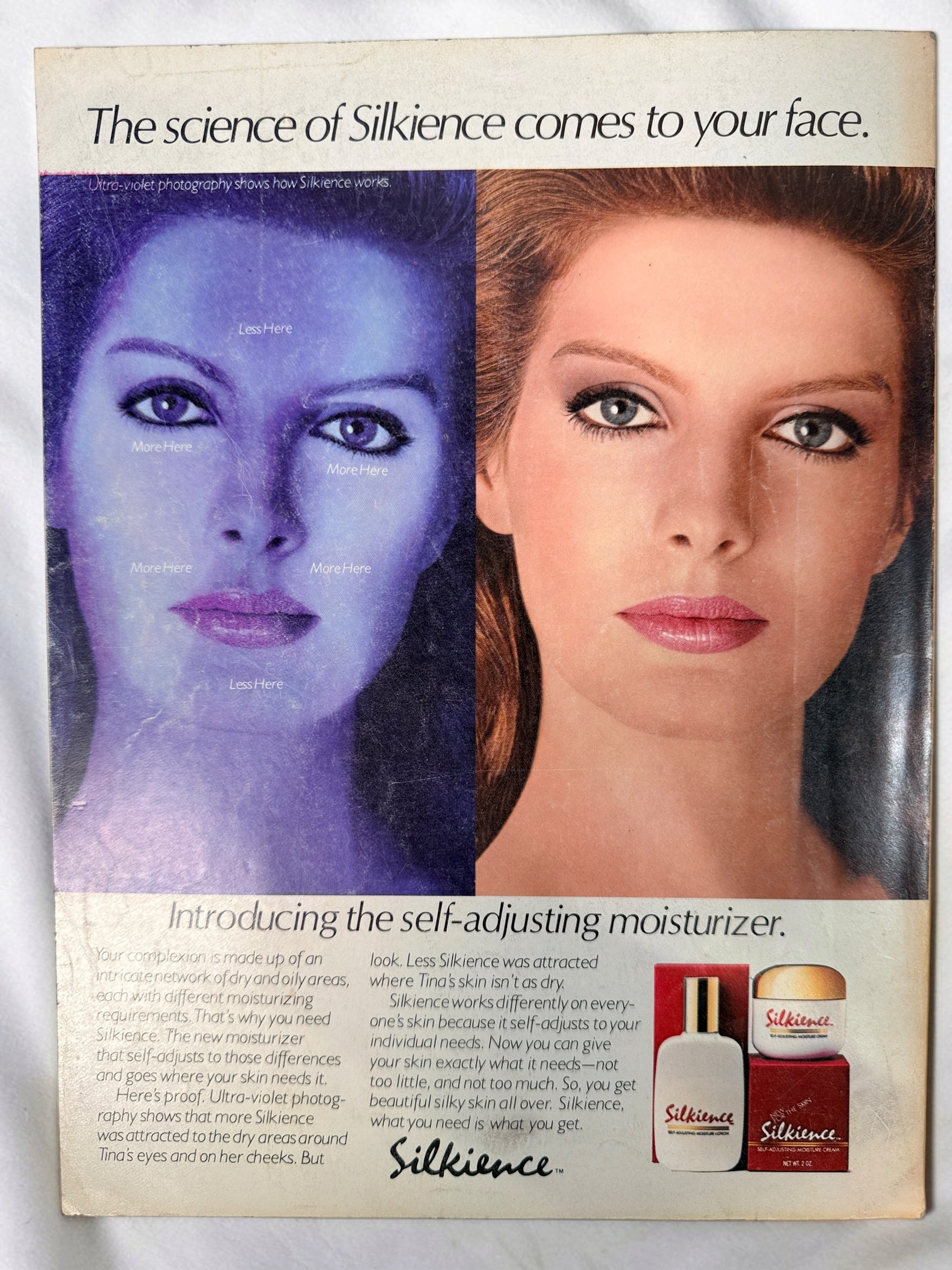Vintage Vogue April 1982 with Rosemary McGrotha photographed by Richard Avedon. Original U.S. newsstand issue with iconic 1980s fashion photography.