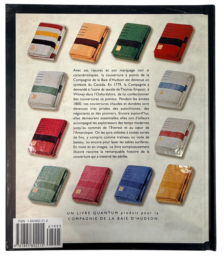 Hudson’s Bay point blanket history book illustrated hardcover Canadiana reference vintage HBC collectible coffee table book Canadian heritage edition