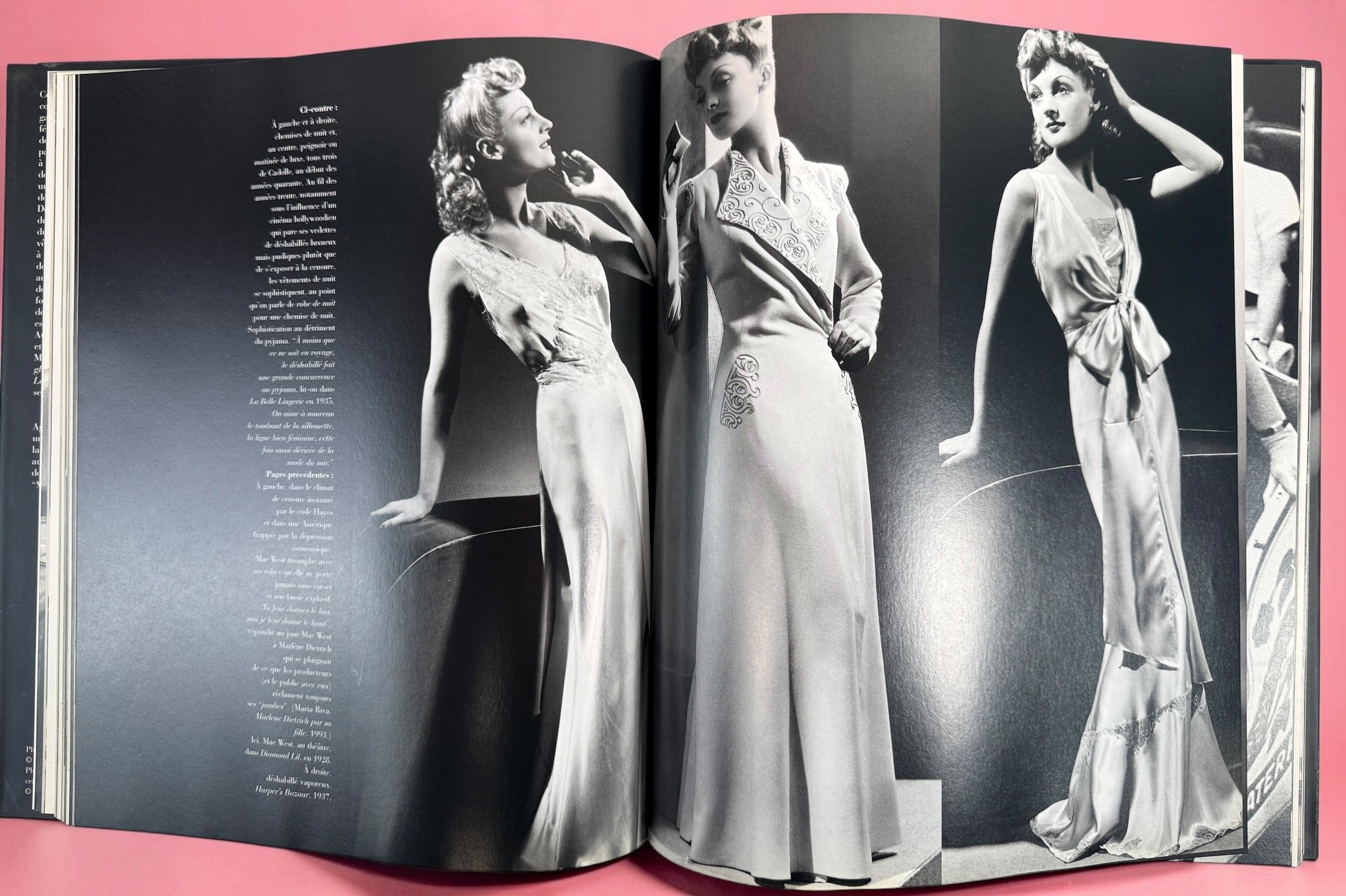 Farid Chenoune Les Dessous de la Féminité, Assouline 1998 hardcover. Illustrated French history of lingerie, corsetry and 20th-century fashion.