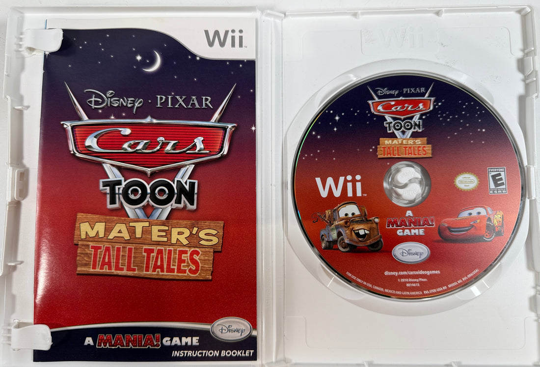 Jeu Wii Cars Toon – Les Contes de Martin – Complet, 2010