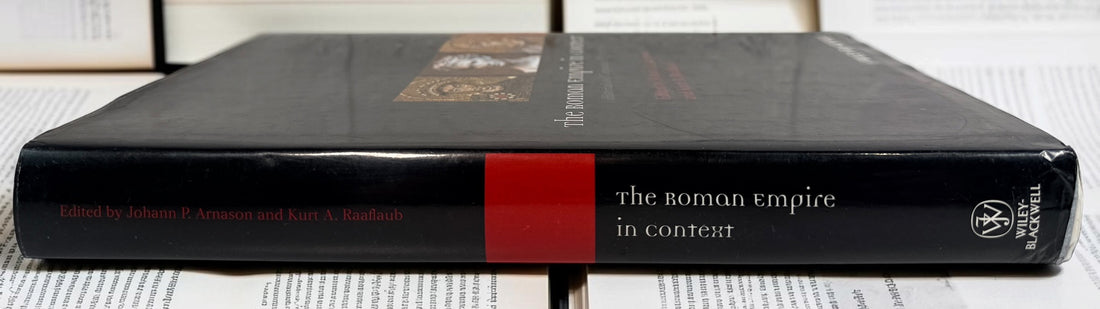 2011 first edition The Roman Empire in Context by Arnason &amp; Raaflaub. Wiley-Blackwell hardcover with dust jacket. Academic Roman history reference.