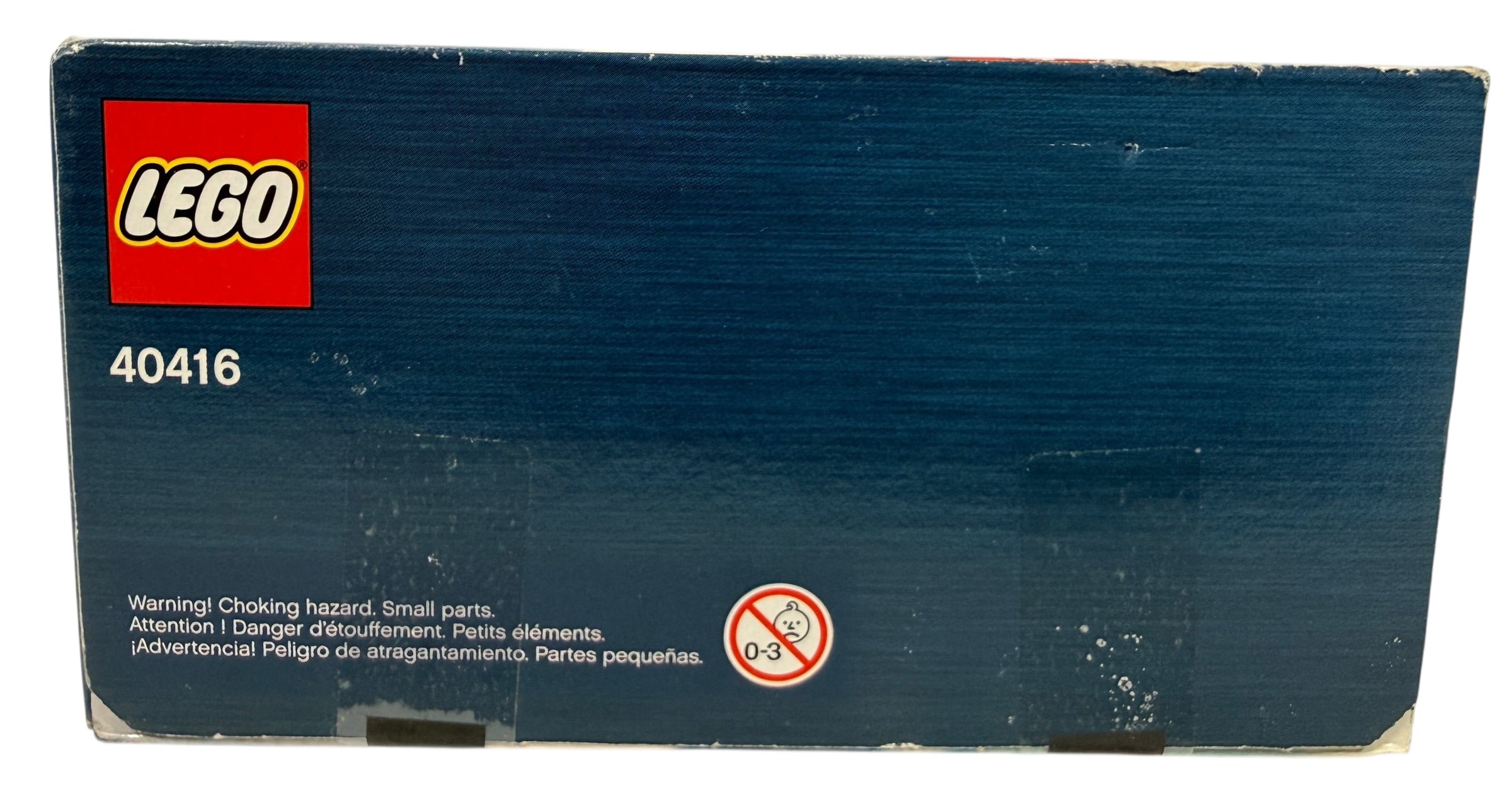 Sealed LEGO 40416 Winter Ice Skating Rink limited edition holiday set. Seasonal collector LEGO promo with box wear. Great gift or festive display piece.