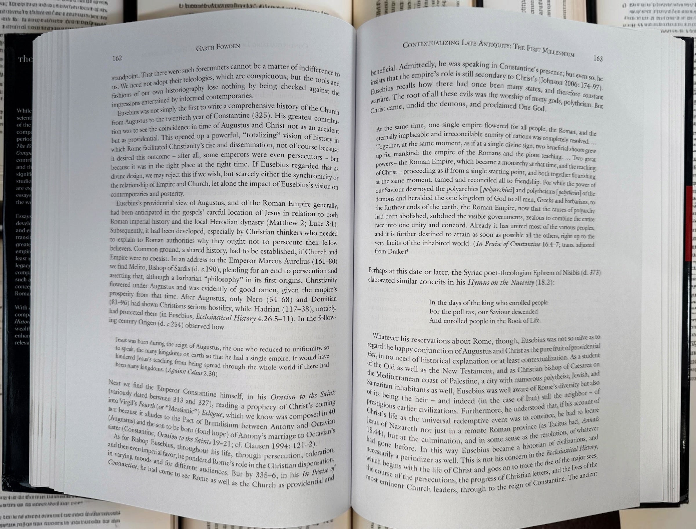 2011 first edition The Roman Empire in Context by Arnason &amp; Raaflaub. Wiley-Blackwell hardcover with dust jacket. Academic Roman history reference.
