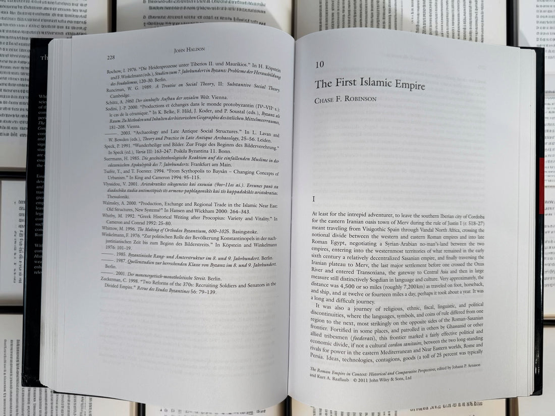 2011 first edition The Roman Empire in Context by Arnason &amp; Raaflaub. Wiley-Blackwell hardcover with dust jacket. Academic Roman history reference.