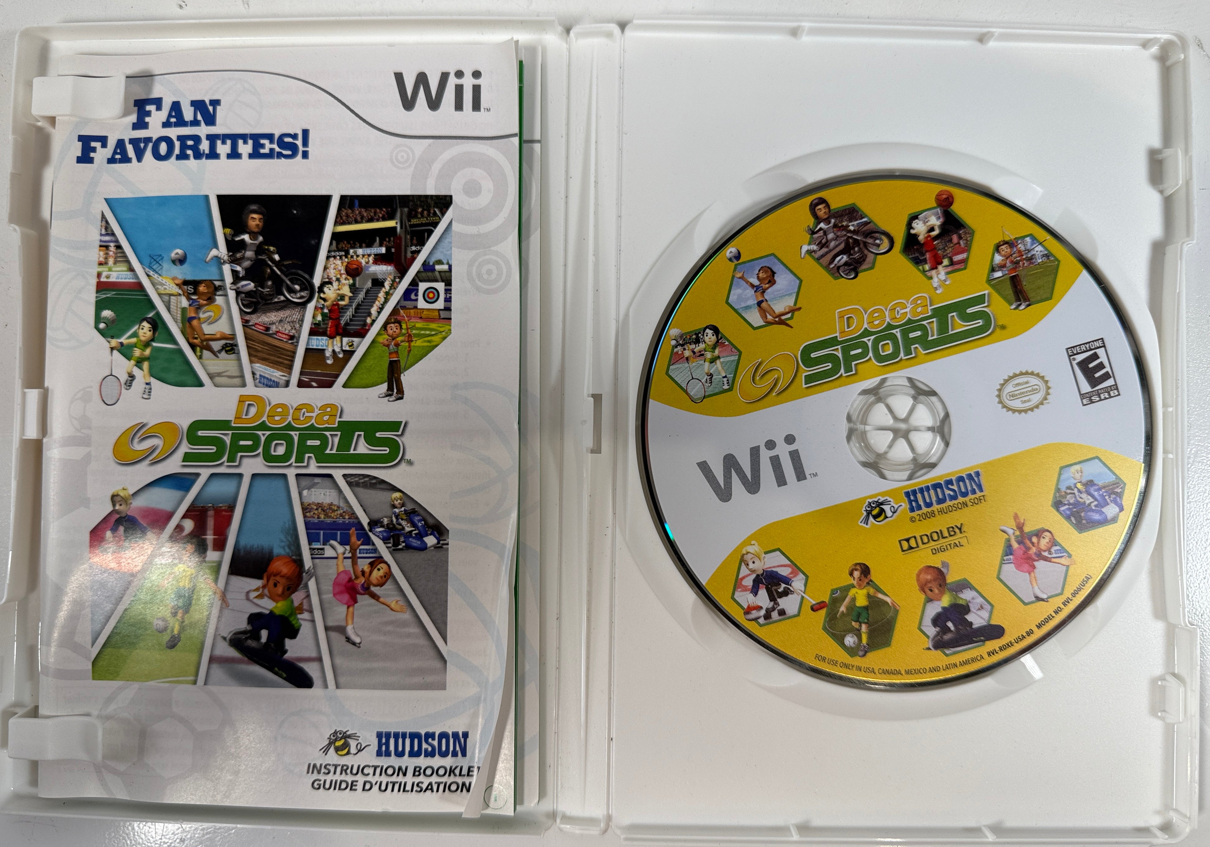 Wii Deca Sports (2008) – 10-Game Motion Sports Compilation