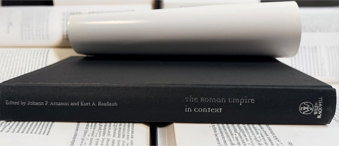 2011 first edition The Roman Empire in Context by Arnason &amp; Raaflaub. Wiley-Blackwell hardcover with dust jacket. Academic Roman history reference.
