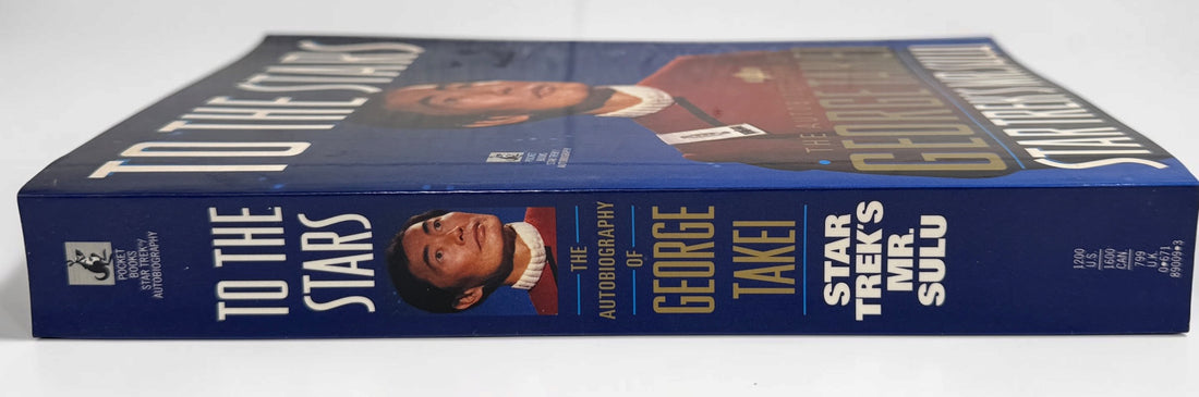 Signed 1995 George Takei To the Stars autobiography, personally inscribed “Live long and prosper,” Captain Sulu and dated 12-15-96. Star Trek collectible.