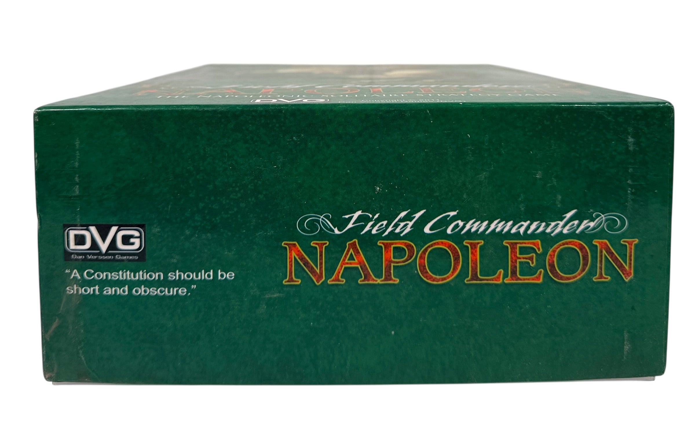 Field Commander Napoleon board game by DVG. Solo Napoleonic strategy wargame complete boxed copy with map, counters, and rules. Great for collectors.