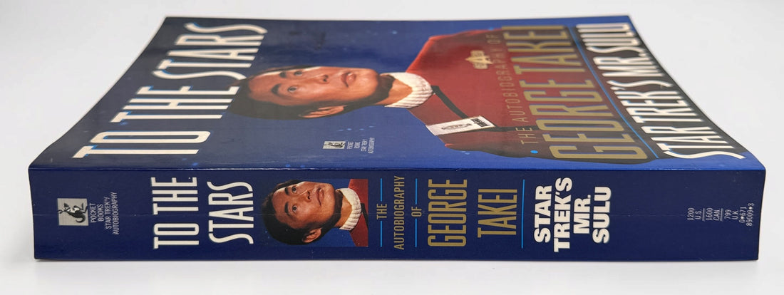 Signed 1995 George Takei To the Stars autobiography, personally inscribed “Live long and prosper,” Captain Sulu and dated 12-15-96. Star Trek collectible.