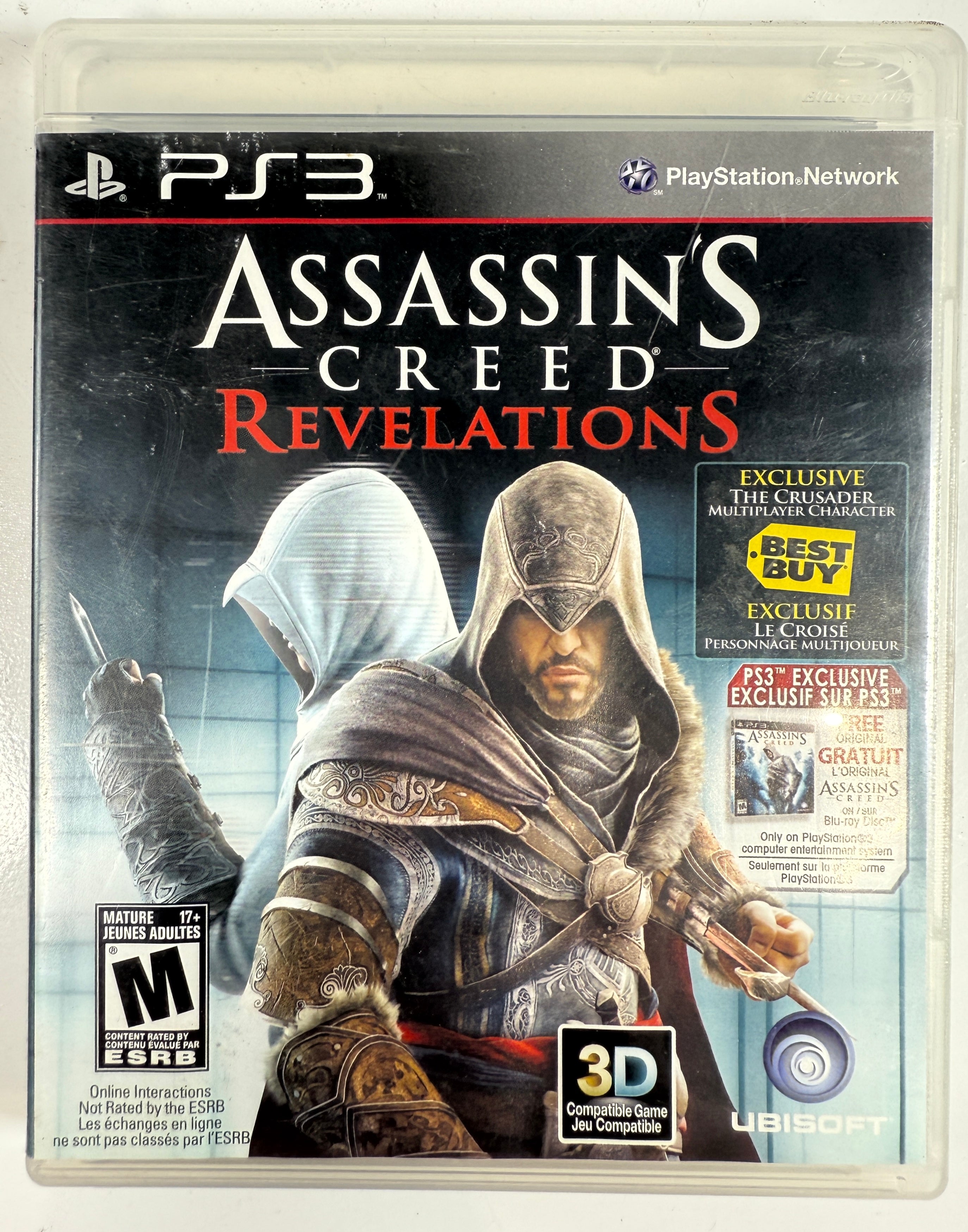Assassin’s Creed Revelations – PS3 – Complete w/ AC1 Bonus