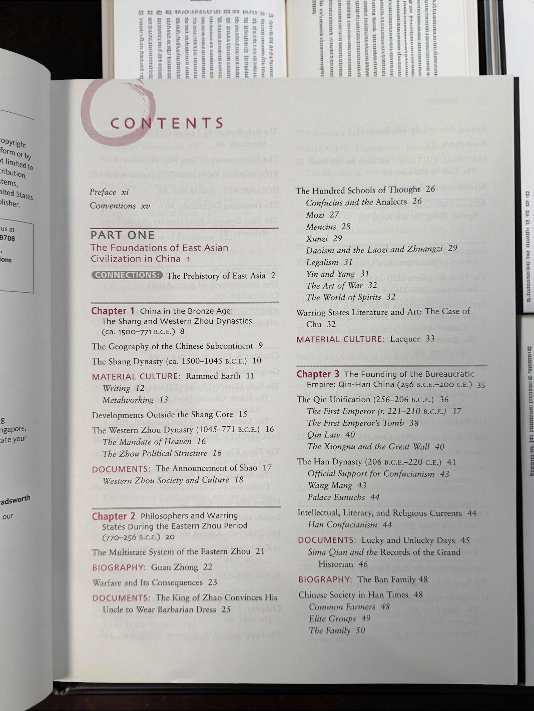 Pre-Modern East Asia to 1800, 2nd Edition by Ebrey, Walthall &amp; Palais. 2009 Cengage history textbook covering China, Japan and Korea.