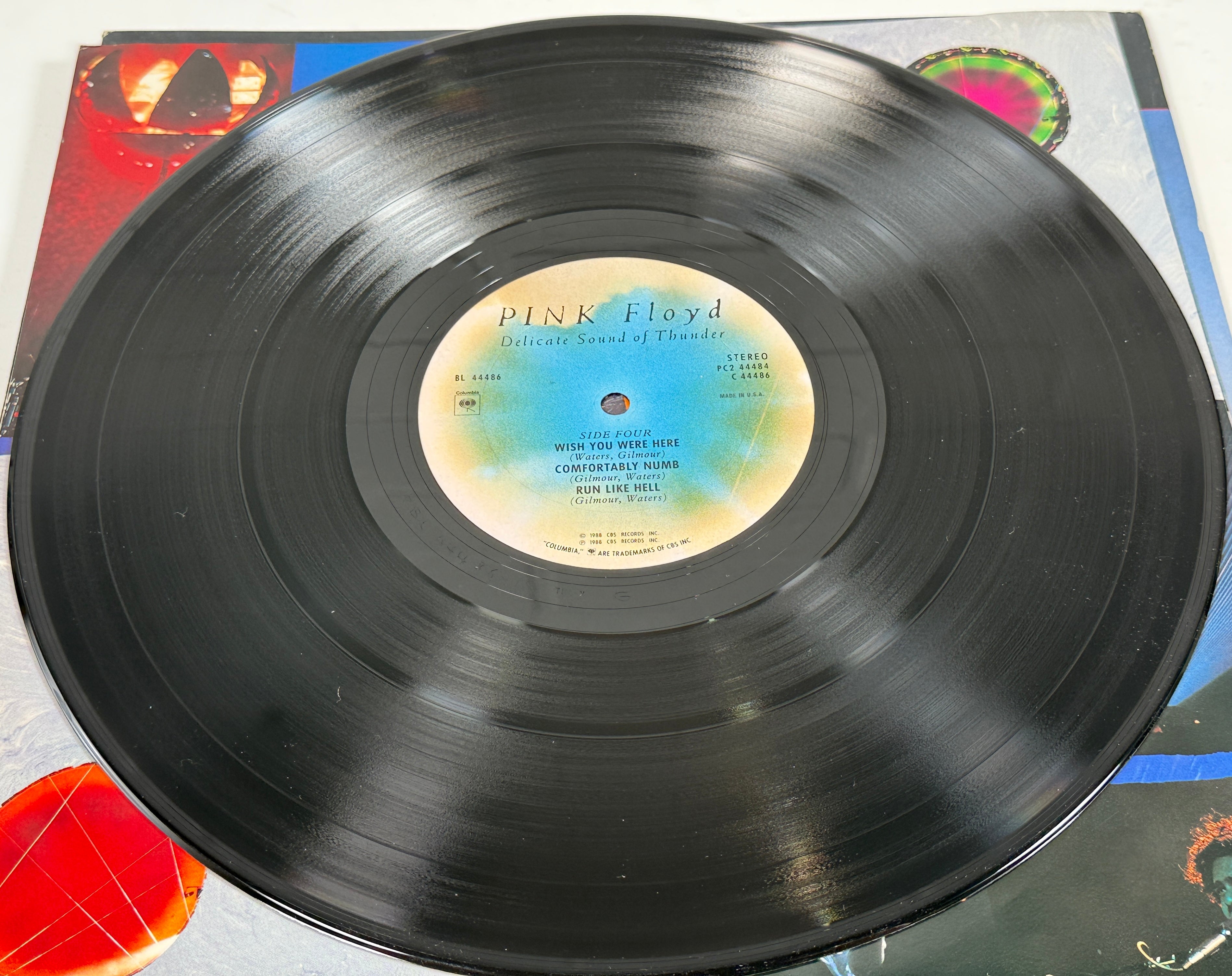 Pink Floyd- Delicate Sound of Thunder 2 LP - Columbia, PC2 44484