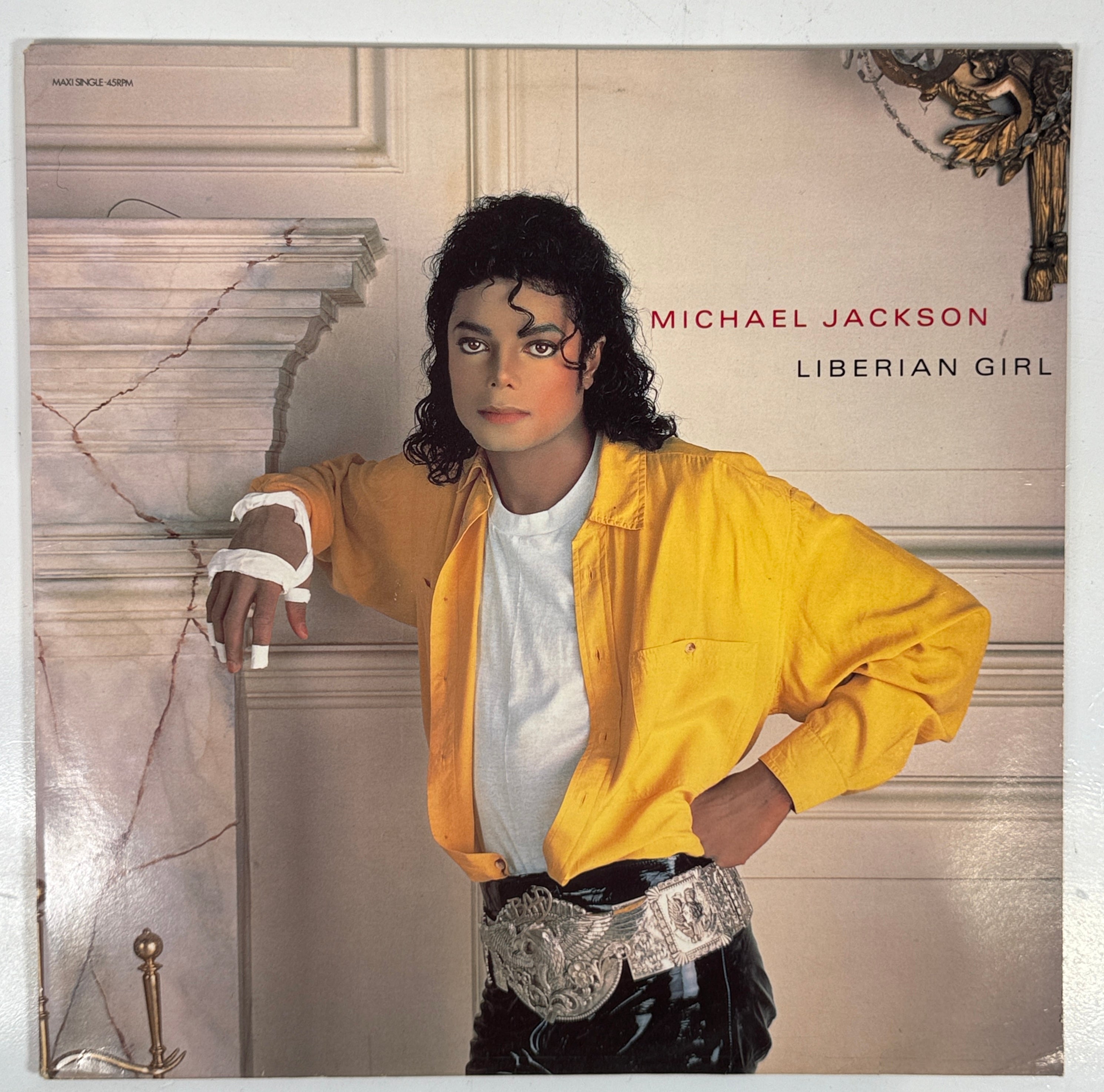 1987 Michael Jackson 12” – Liberian Girl Maxi-Single, Holland Pressing