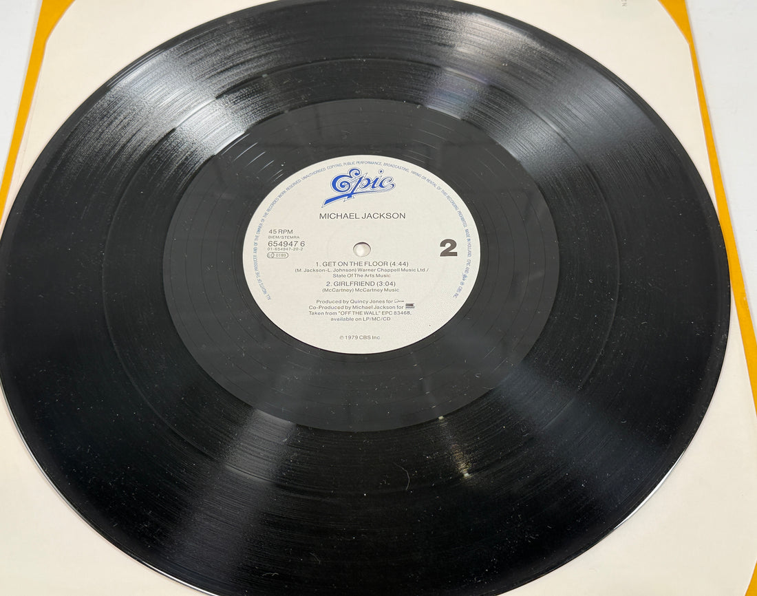 1987 Michael Jackson 12” – Liberian Girl Maxi-Single, Holland Pressing