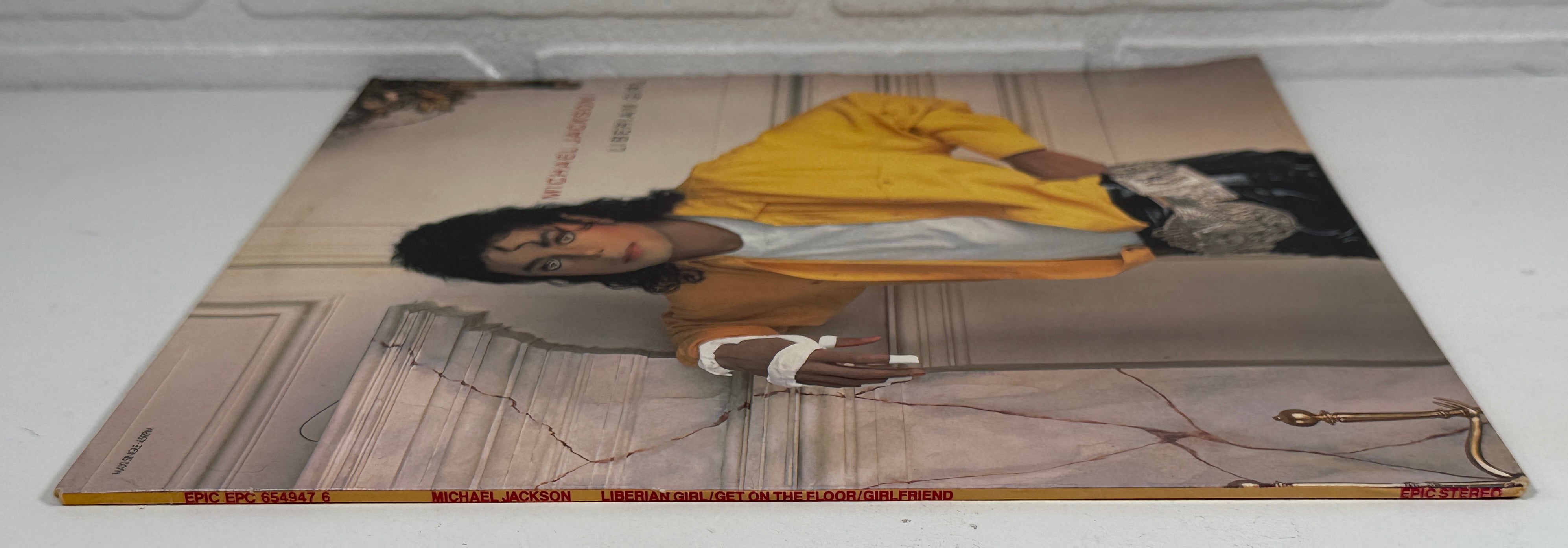 1987 Michael Jackson 12” – Liberian Girl Maxi-Single, Holland Pressing