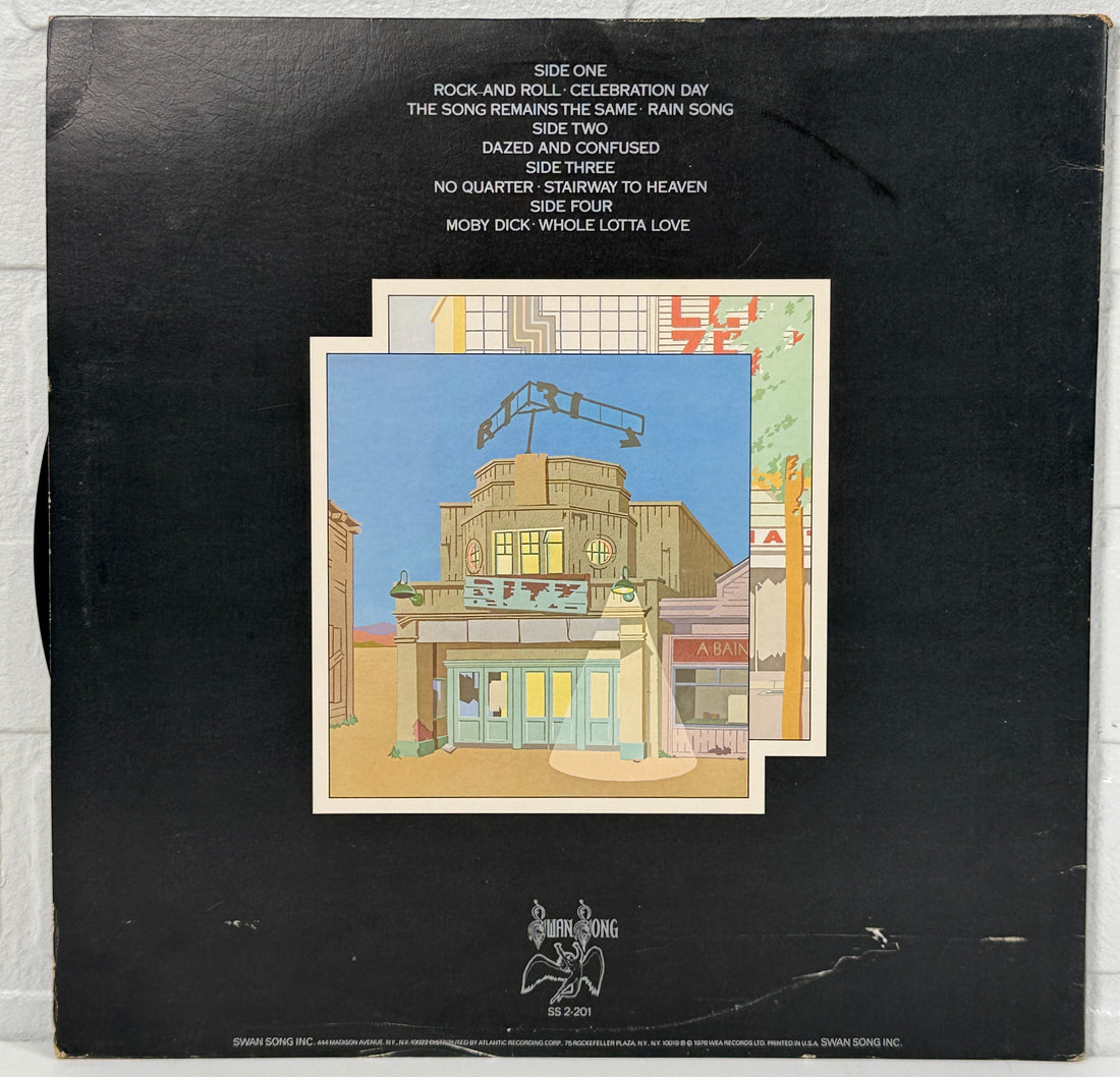 Led Zeppelin The Song Remains The Same 2LP 1976 SS 2-201, ( VG+, VG+ )
